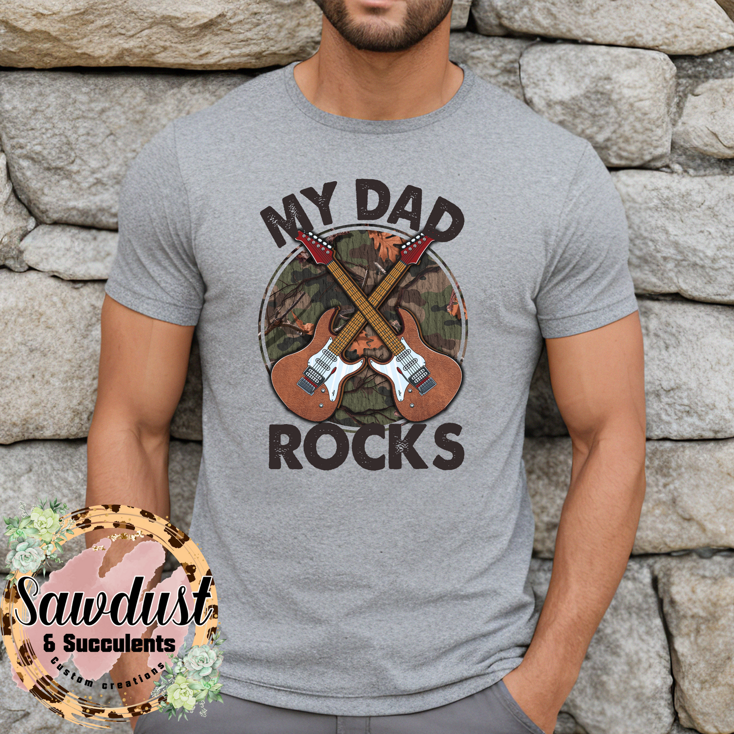 My Dad Rocks Tee