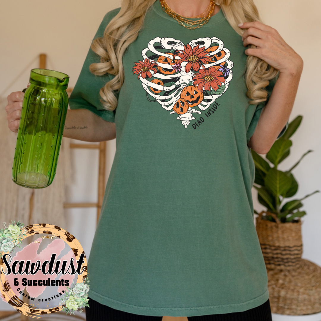 Dead inside Oversized Graphic Tee