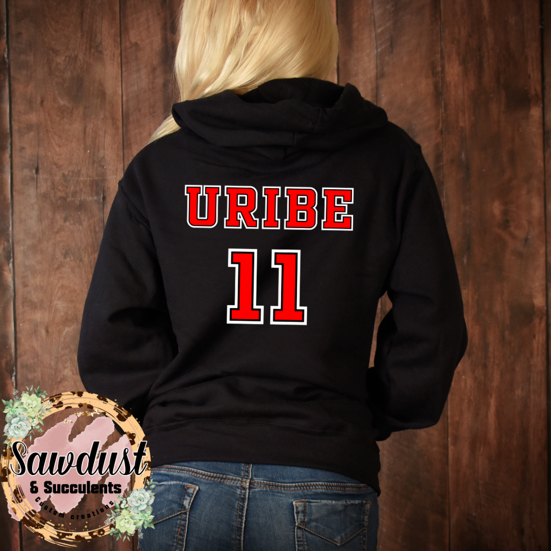 Freedom Falcons Retro Basketball Name/# School Spirit Wear