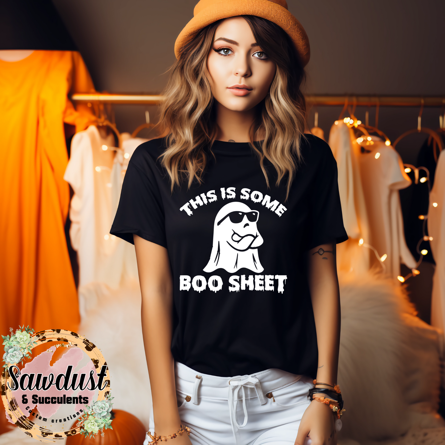 This is Boo Some Sheet Halloween Tee/Crew Sweater