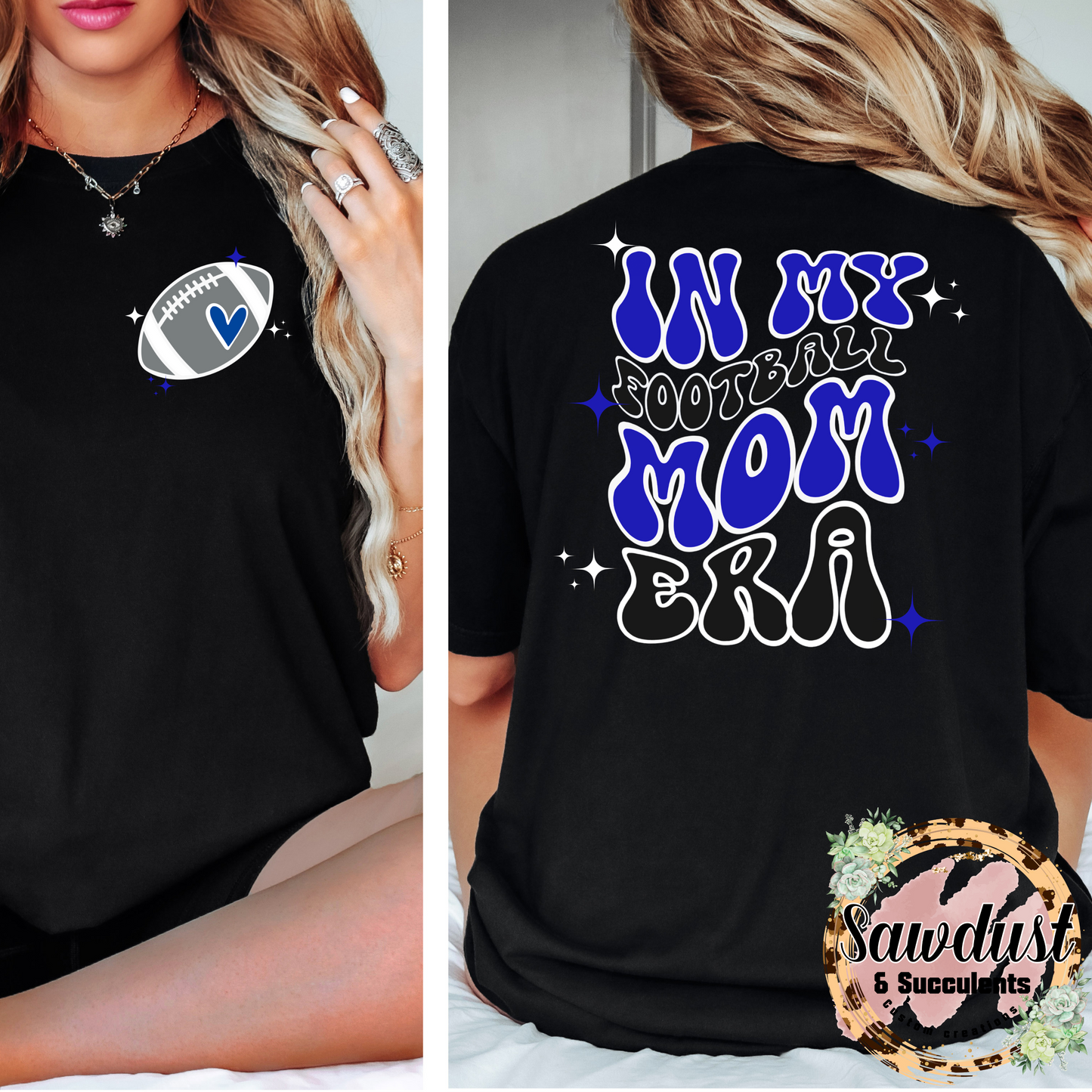 In My Football Mom Era Frontier Titans Football School Spirit Wear