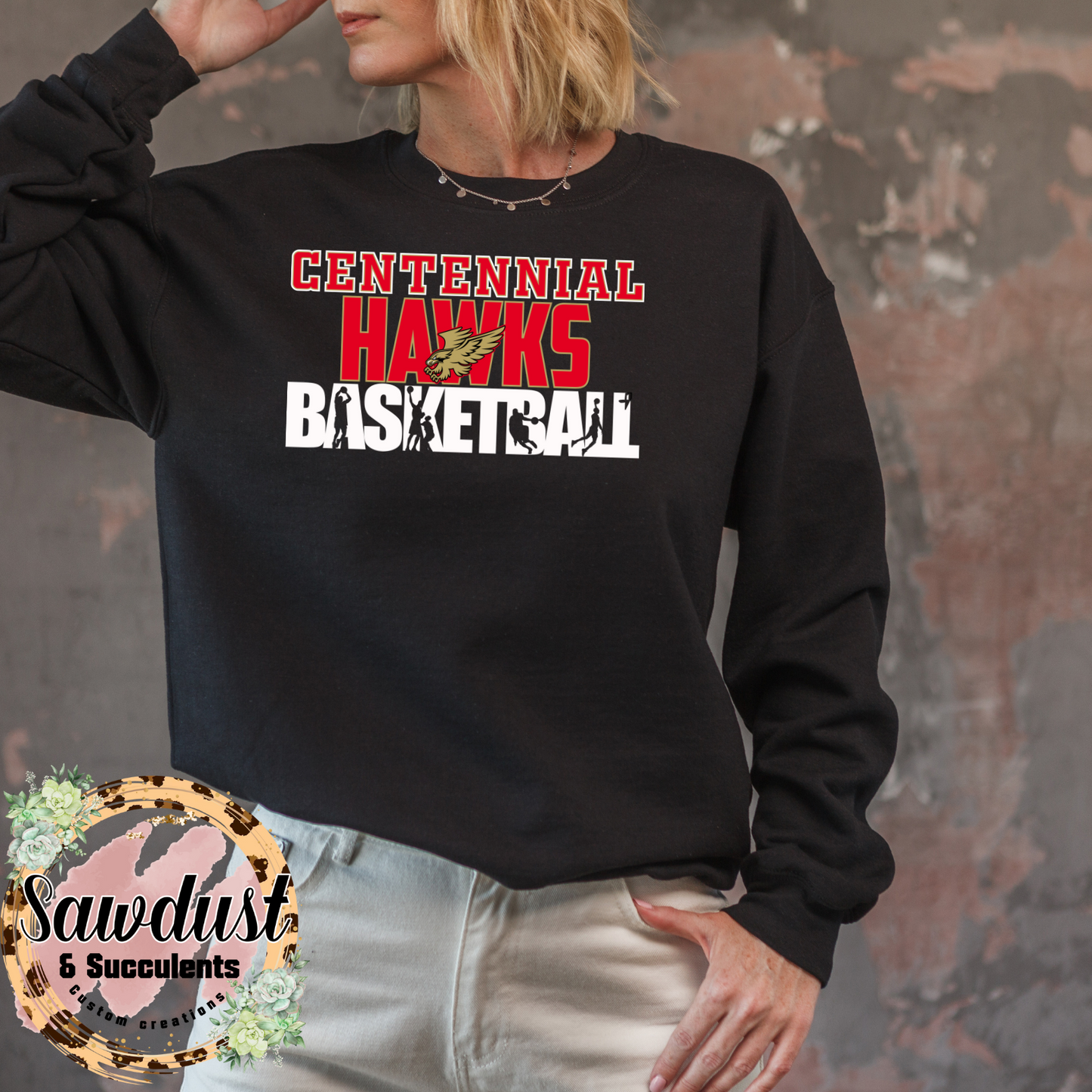 Centennial Basketball Retro Custom School Spirit Wear