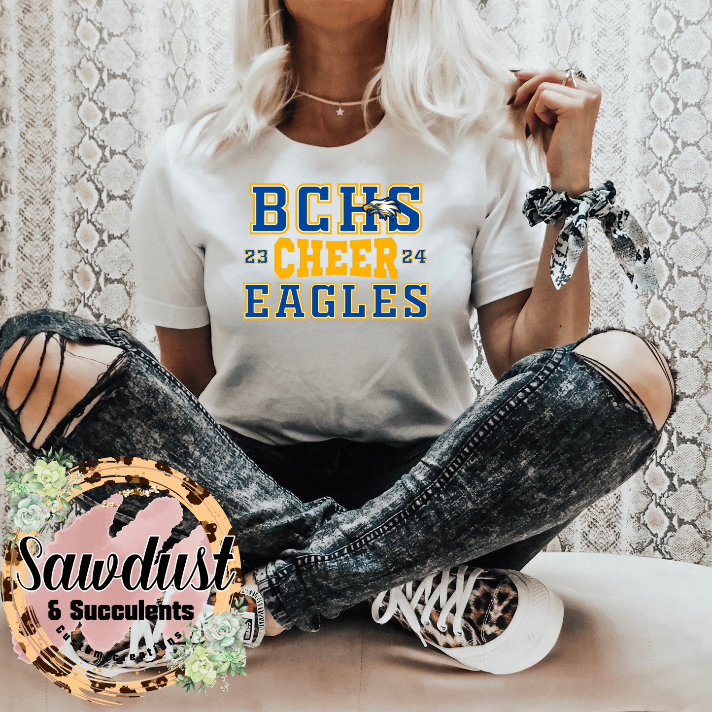 BCHS Gold Cheer School Spirit Wear