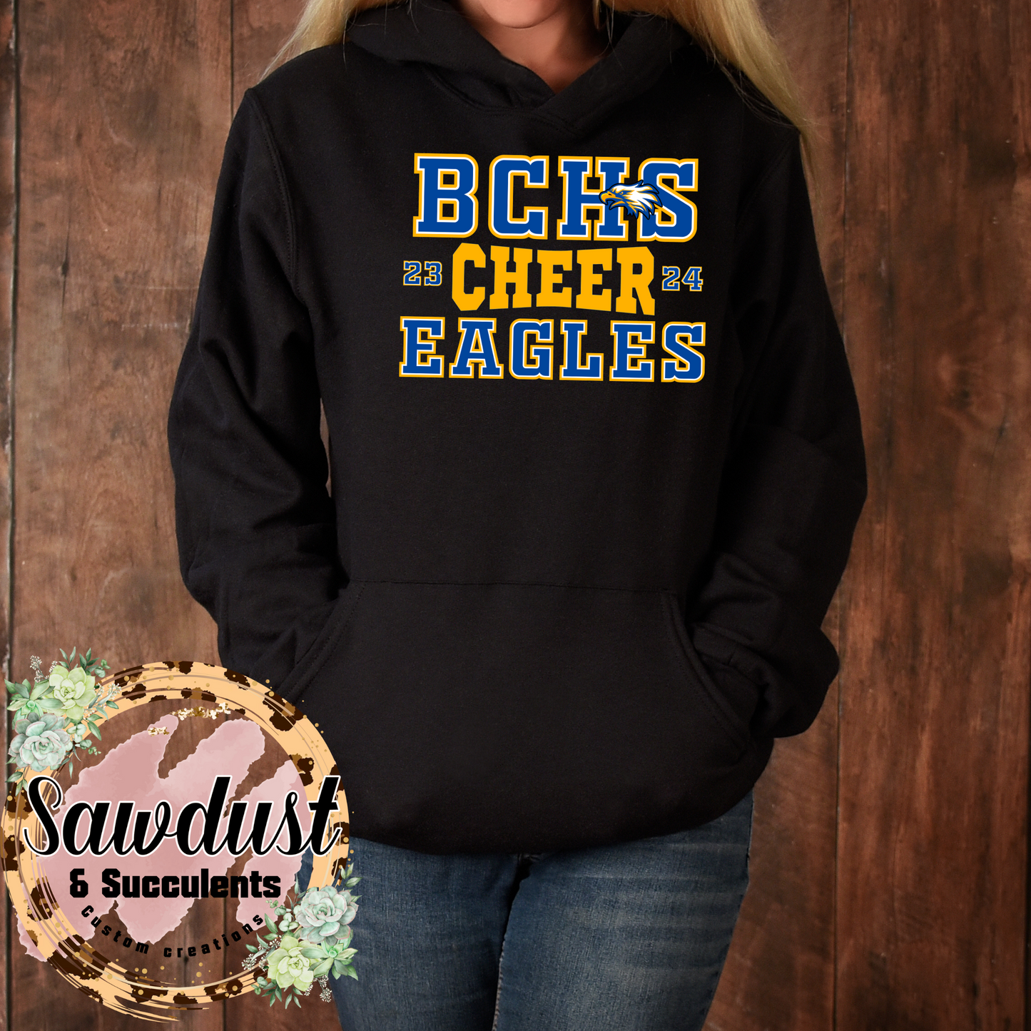 BCHS Gold Cheer School Spirit Wear
