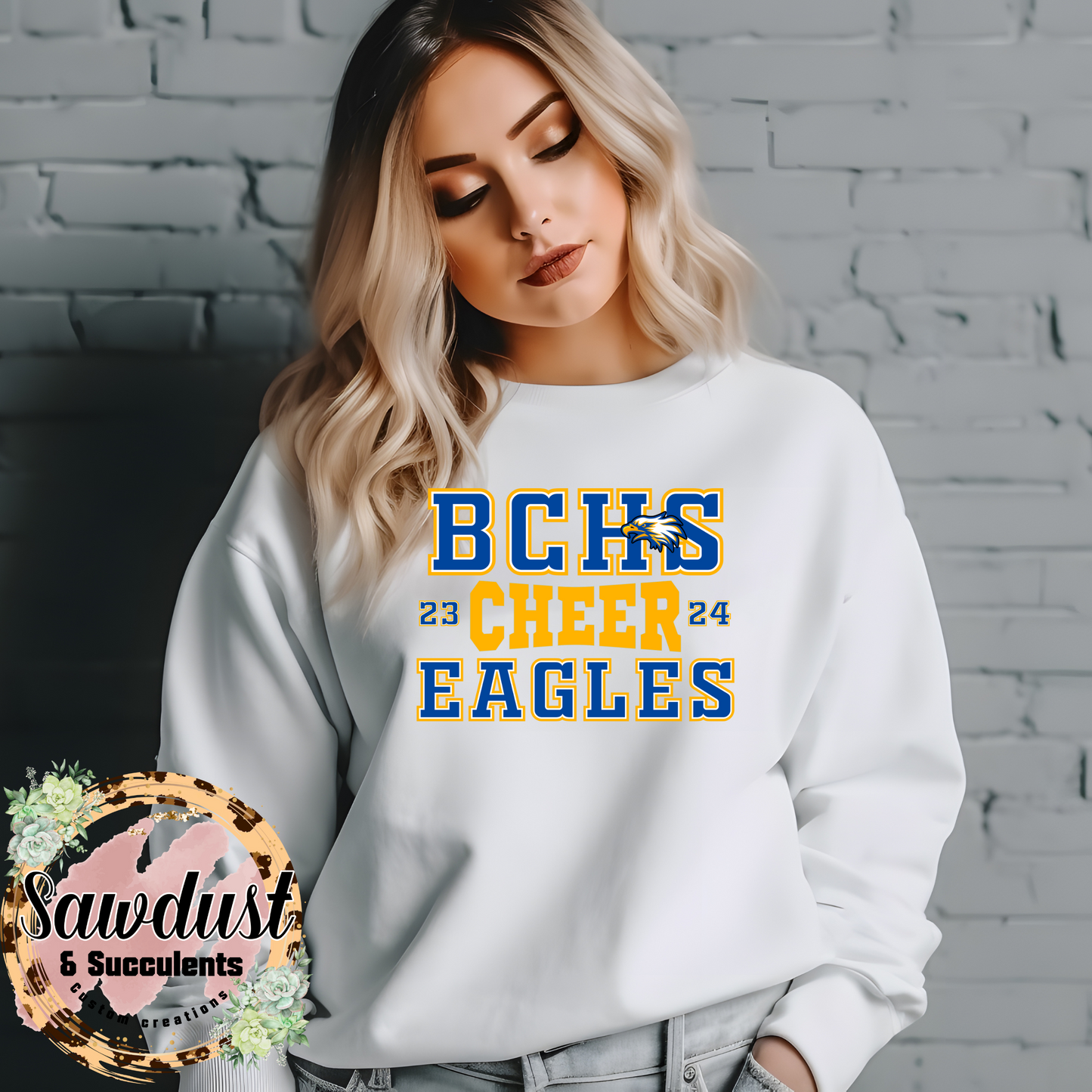 BCHS Gold Cheer School Spirit Wear