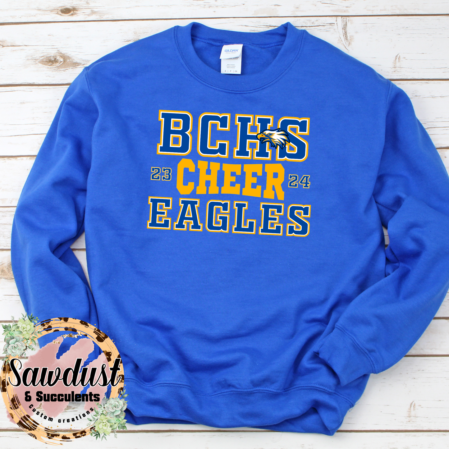BCHS Gold Cheer School Spirit Wear