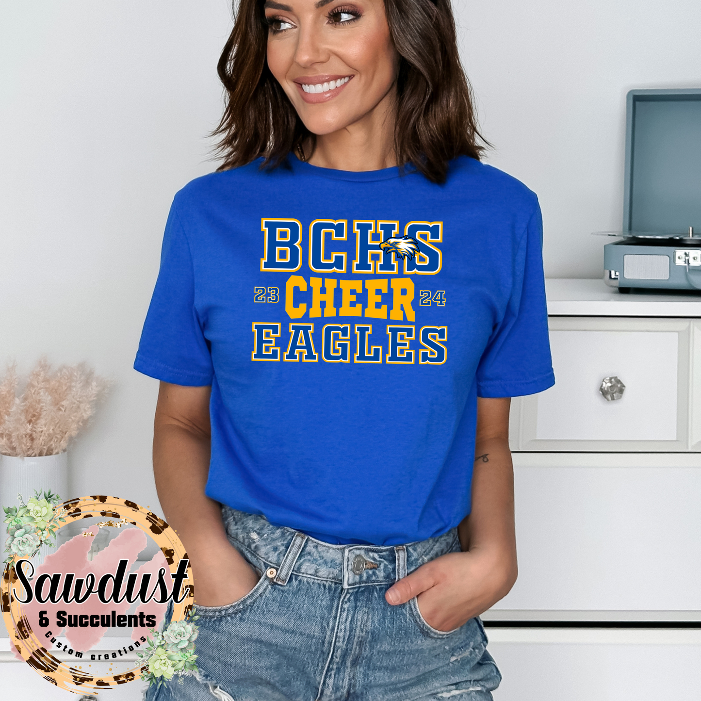 BCHS Gold Cheer School Spirit Wear