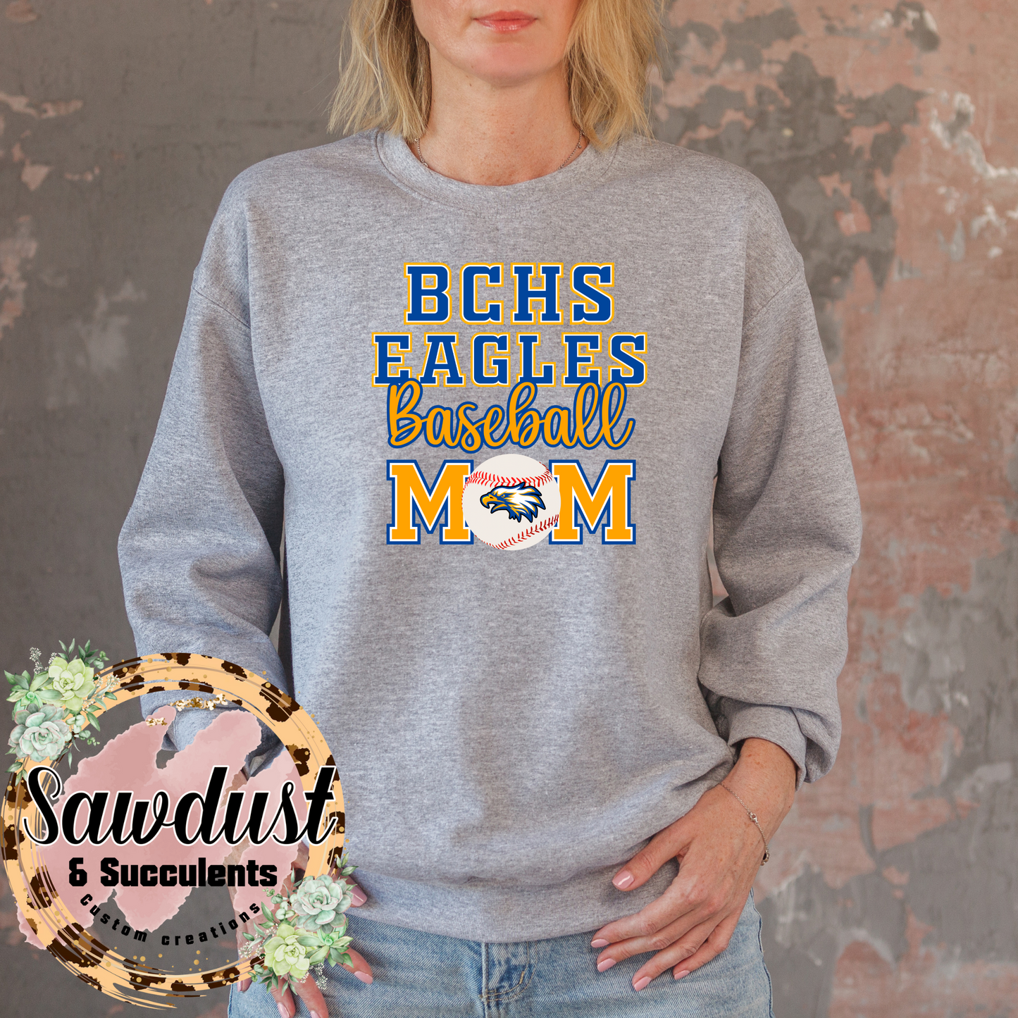 BCHS Eagles Baseball Mom Spirit Wear