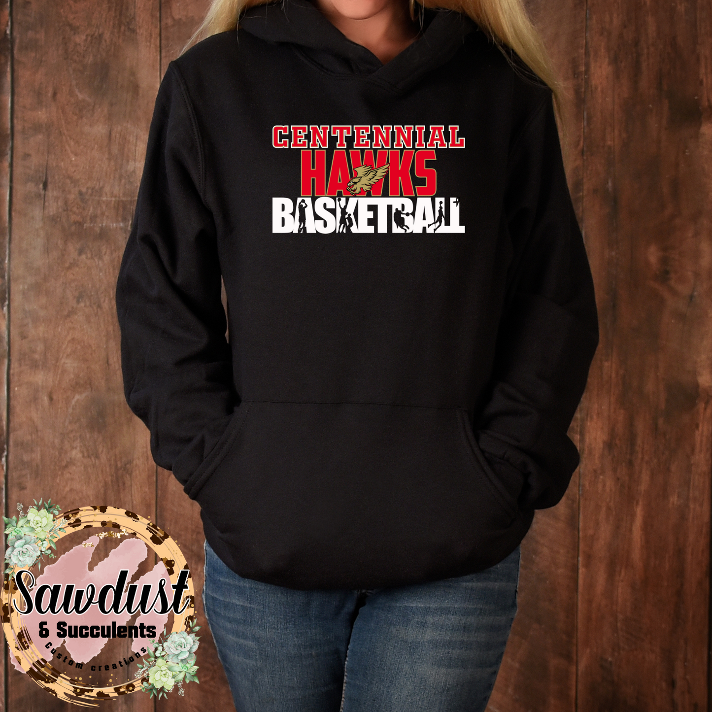 Centennial Basketball Retro Custom School Spirit Wear