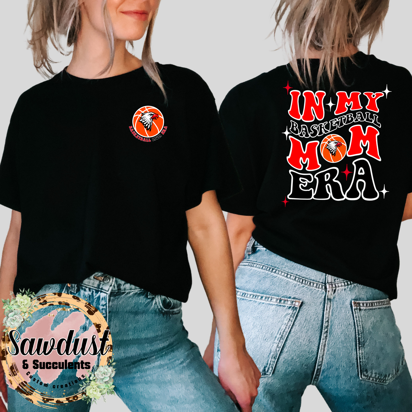 In my Basketball Mom Era Falcons Graphic Spirit Wear