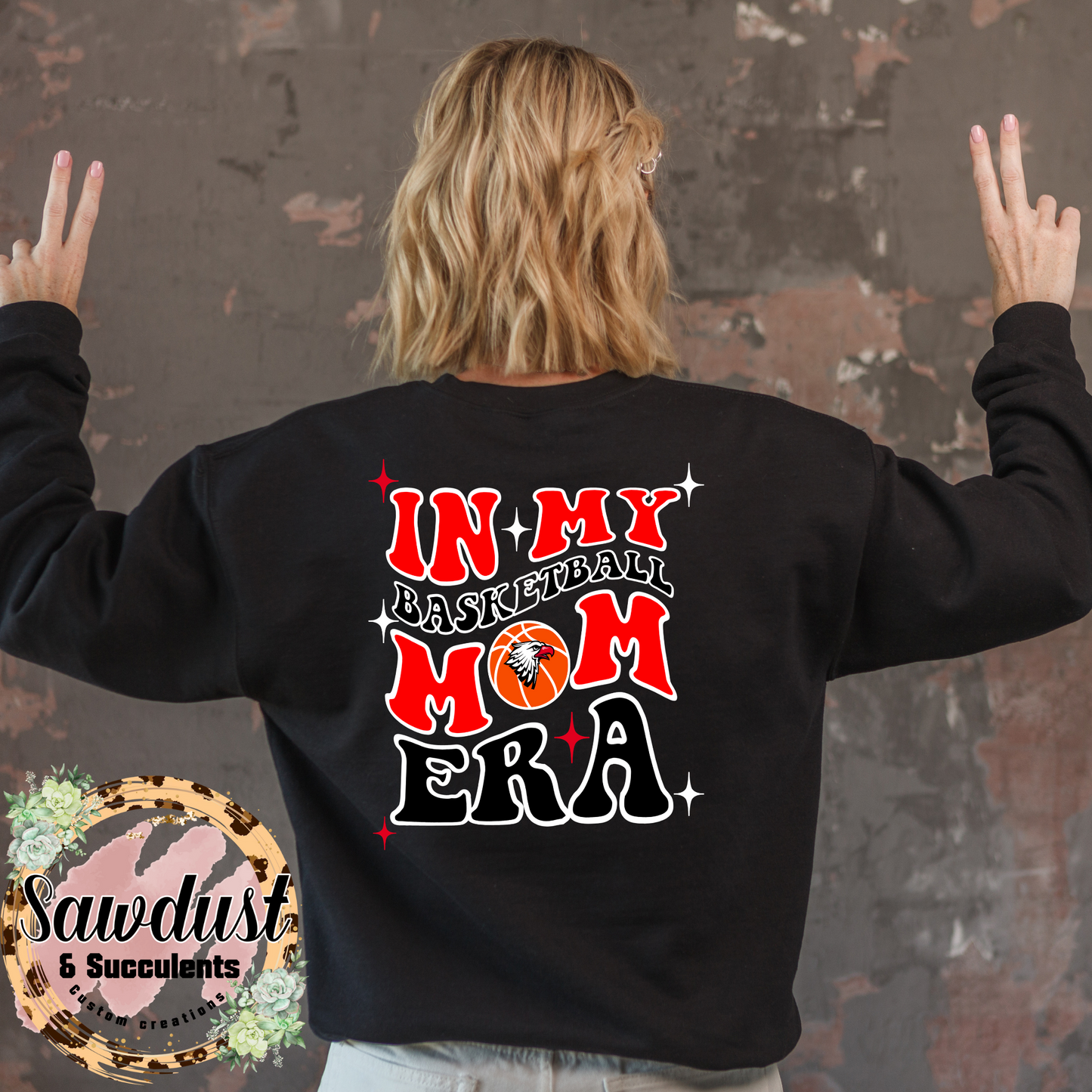 In my Basketball Mom Era Falcons Graphic Spirit Wear