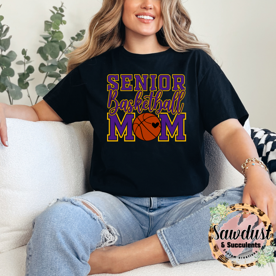 Senior Basketball Mom Granbury Pirates Spirit Wear