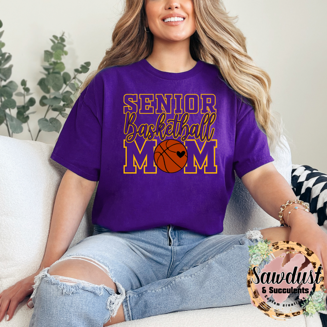 Senior Basketball Mom Granbury Pirates Spirit Wear