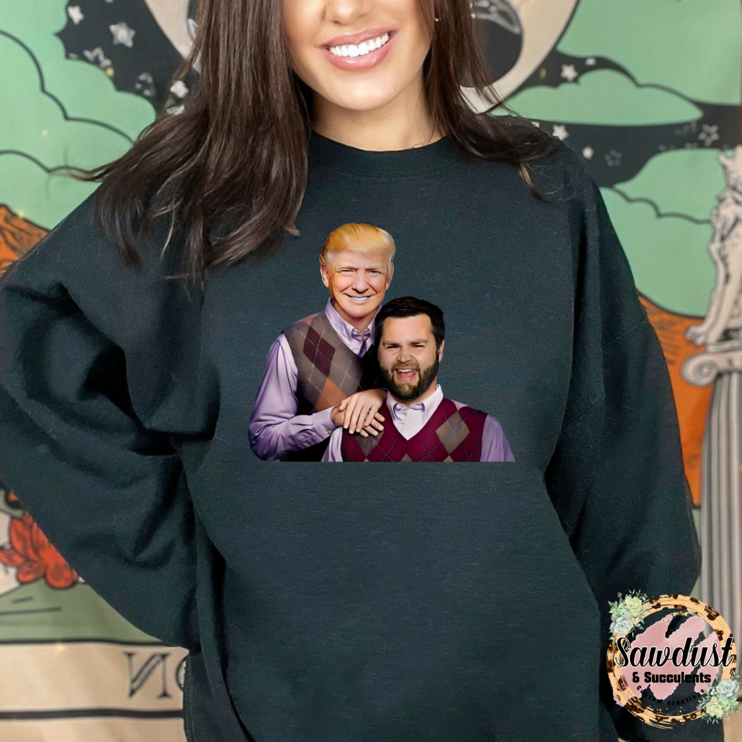 Trump Vance Step Brothers Graphic Tee/Sweater