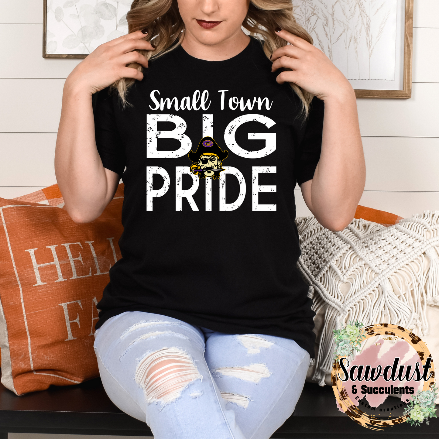 Granbury Pirates Little Town Big Pride Spirit Wear