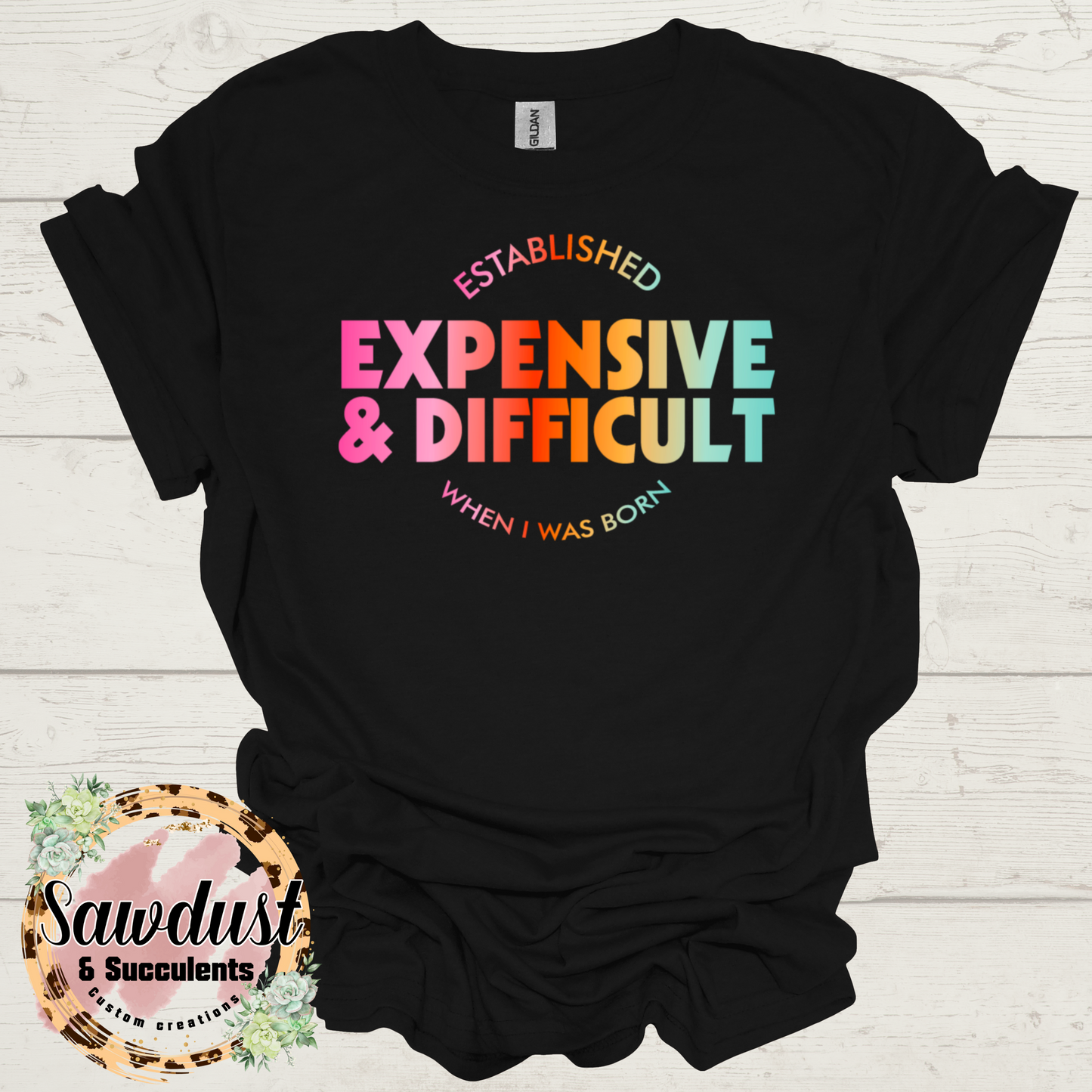 Colorful Expensive and Difficult Tee
