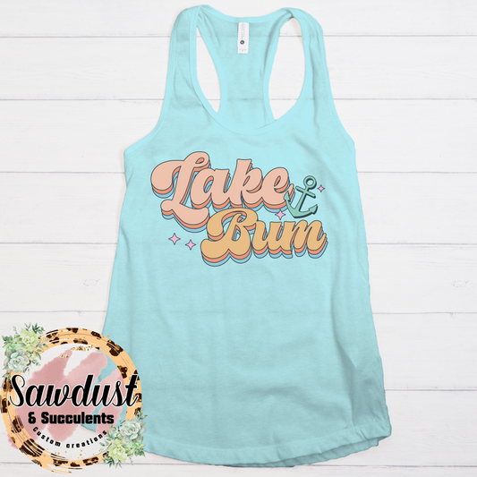 Lake Bum Graphic Tank