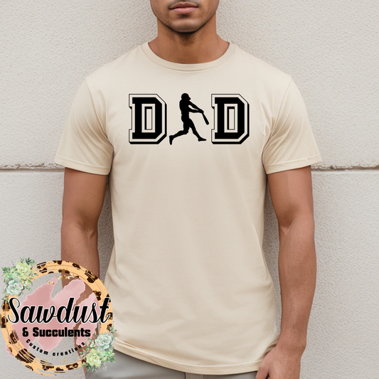 Baseball Dad graphic tee