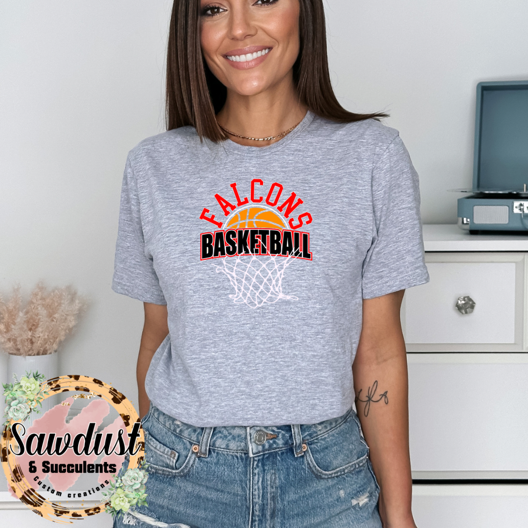 Falcons Basketball School Spirit Wear