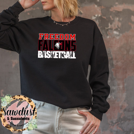 Freedom Falcons Basketball Name/# School Spirit Wear