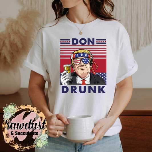 Don Drunk Patriotic Graphic Tee/Tank