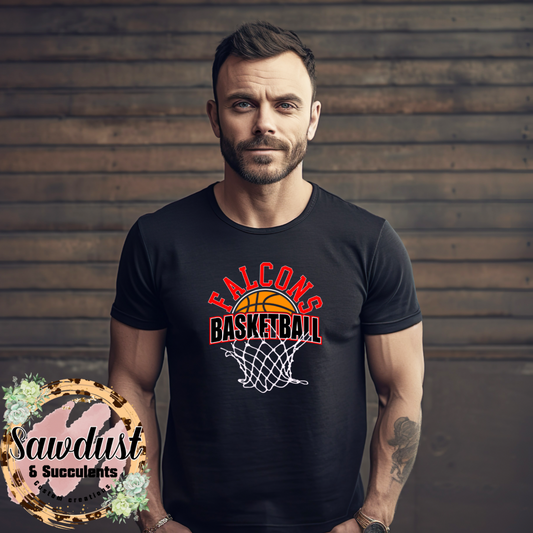 Falcons Basketball School Spirit Wear