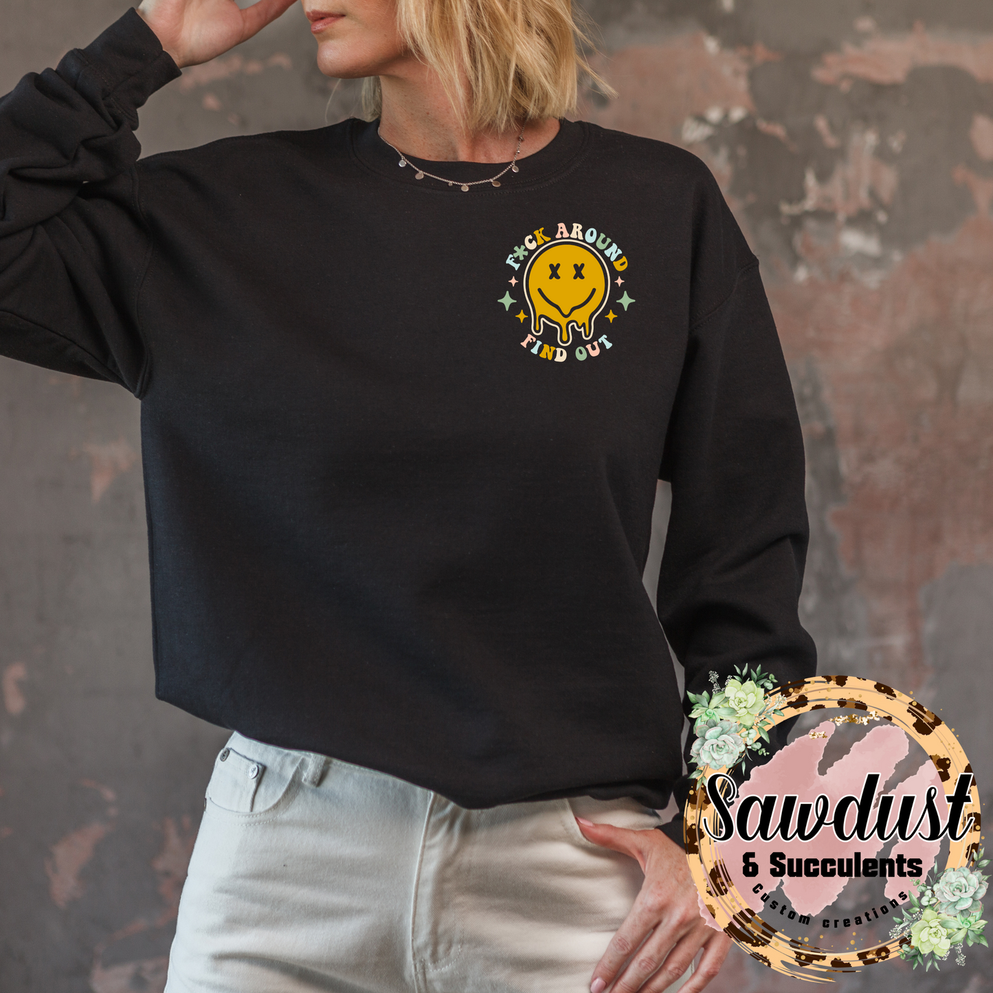 Around & Find Out Tee/Crew Sweater