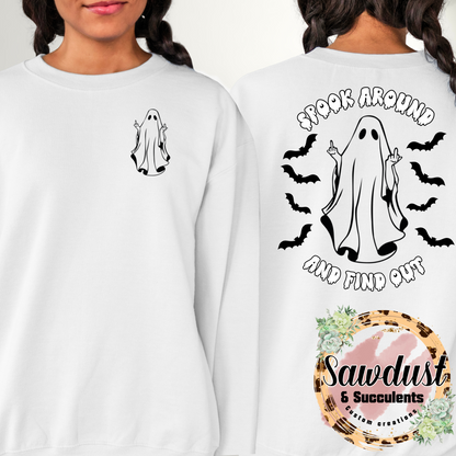 Spook Around And Find Out Crew Sweater