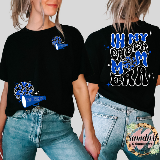 Frontier Titans Cheer Mom Era School Spirit Wear