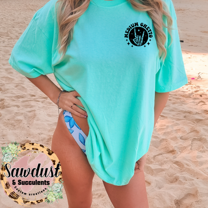 Medium Ghetto Oversized Graphic Tee