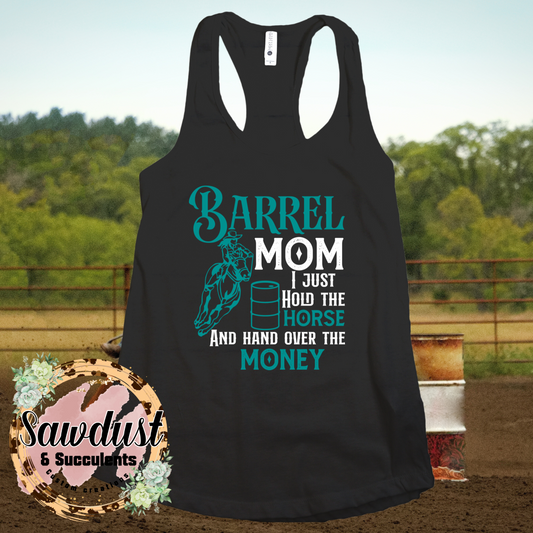 Barrel Mom graphic Tank