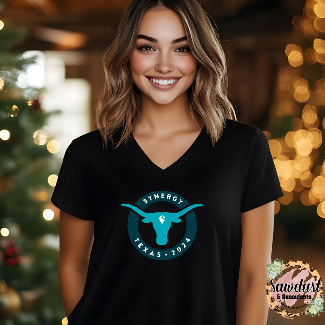Synergy Texas Company Apparel Black Big Front Image