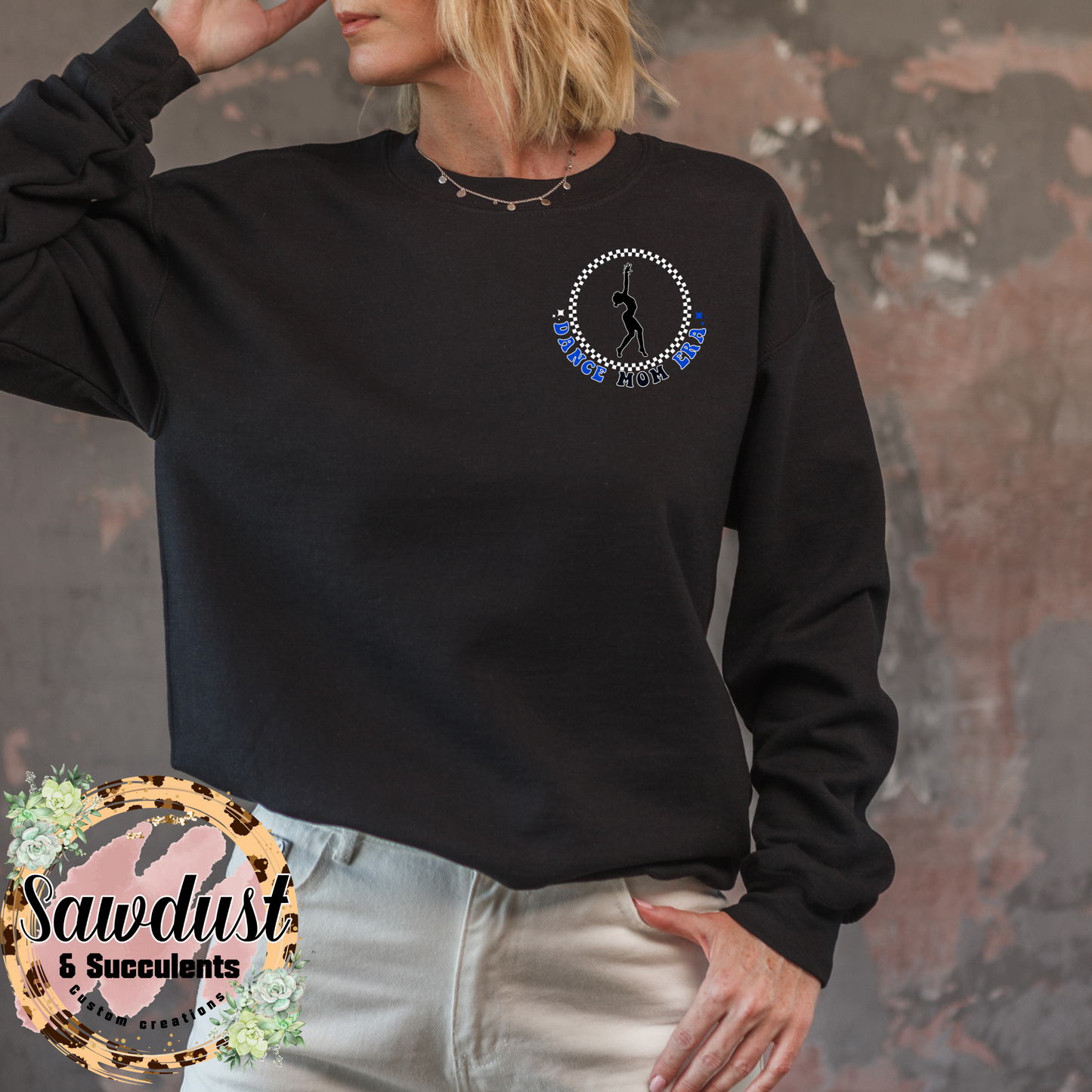 In My Dance Mom Era *Retro Version*Graphic Crew Sweater