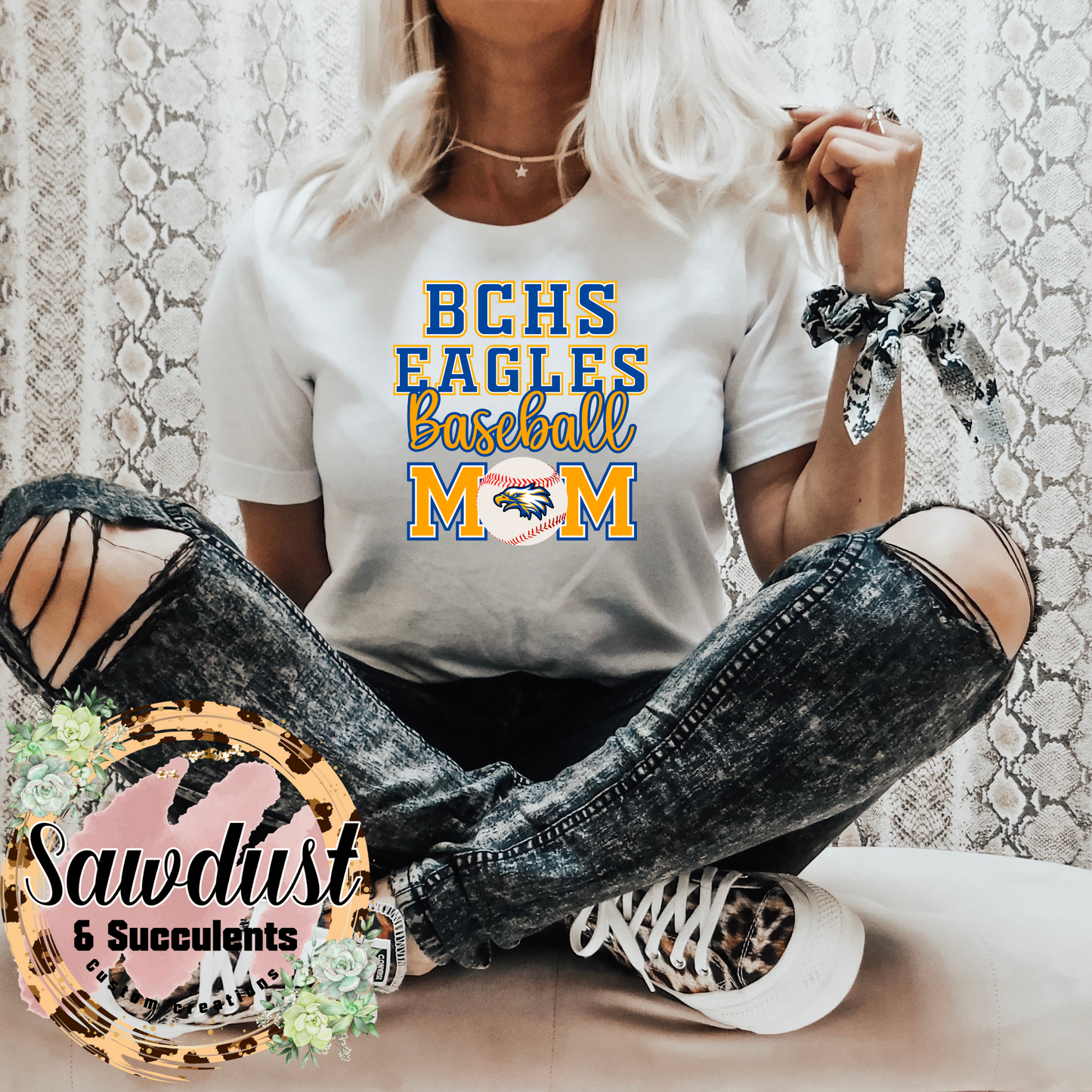 BCHS Eagles Baseball Mom Spirit Wear