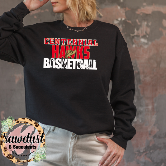 Centennial Basketball Retro Custom School Spirit Wear