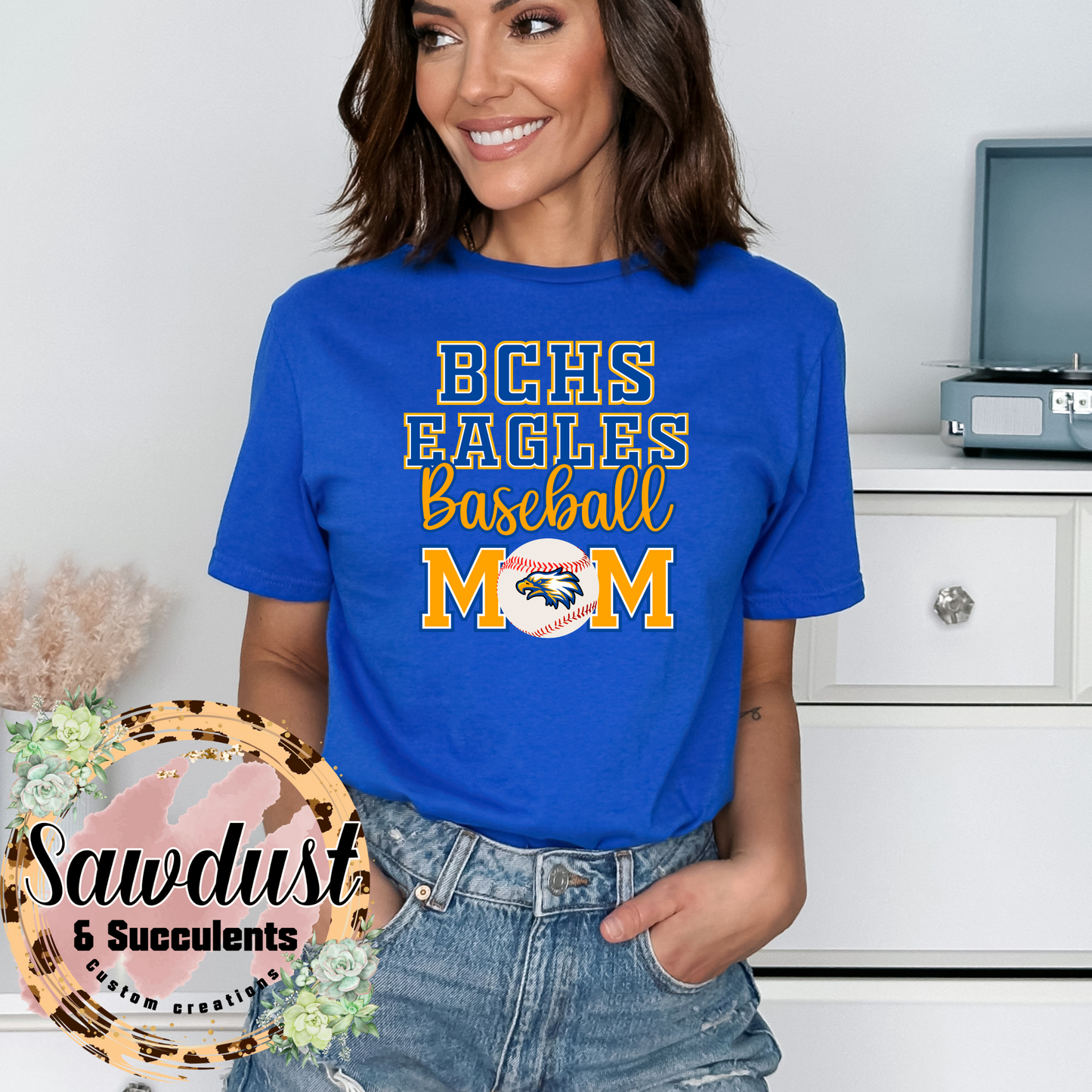 BCHS Eagles Baseball Mom Spirit Wear