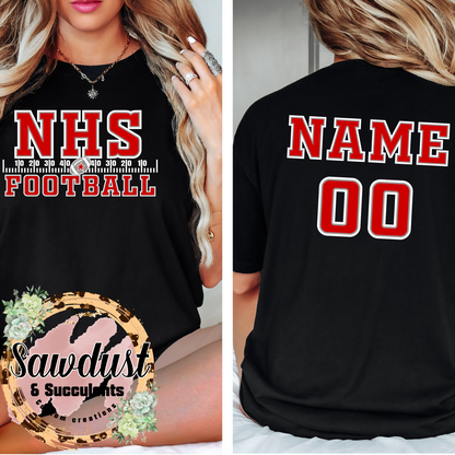 NHS Football Custom School Spirit Wear North High