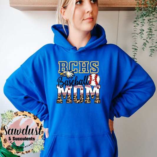 BCHS Leopard Baseball Mom Spirit Wear