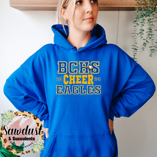 BCHS Gold Cheer School Spirit Wear