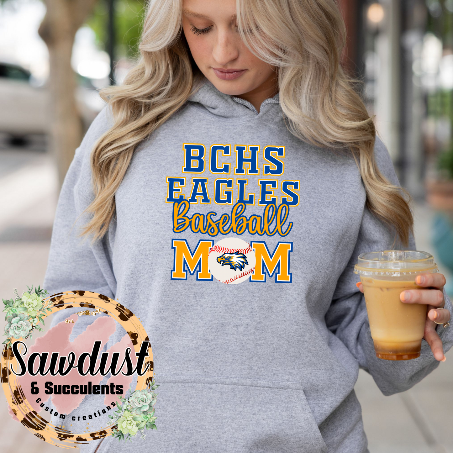 BCHS Eagles Baseball Mom Spirit Wear