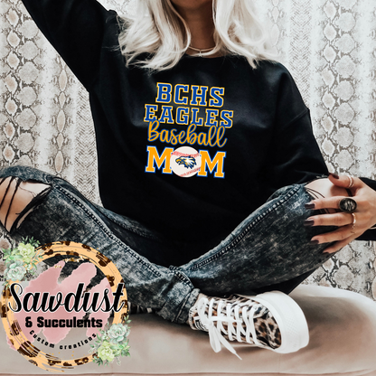 BCHS Eagles Baseball Mom Spirit Wear