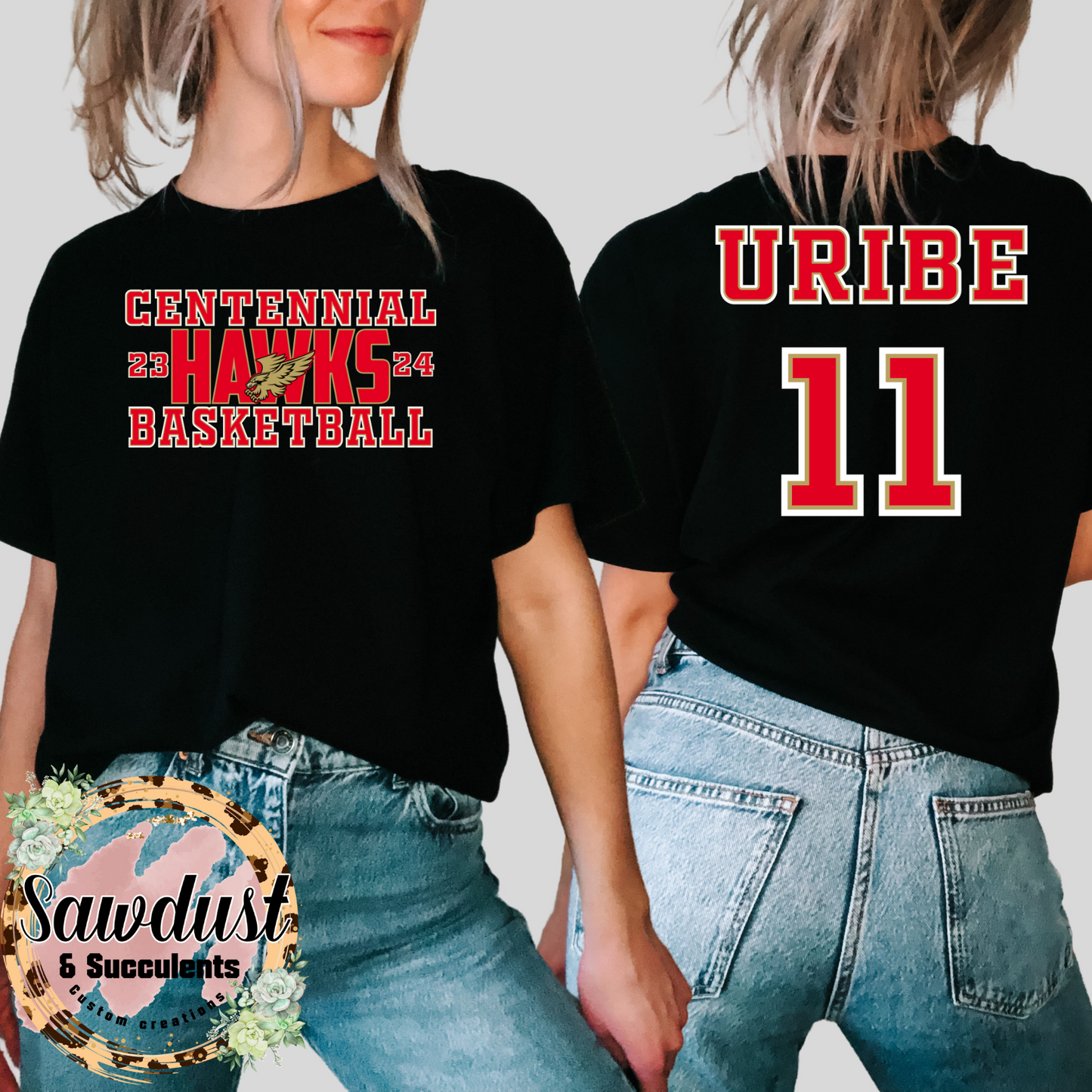 Centennial Basketball Custom School Spirit Wear