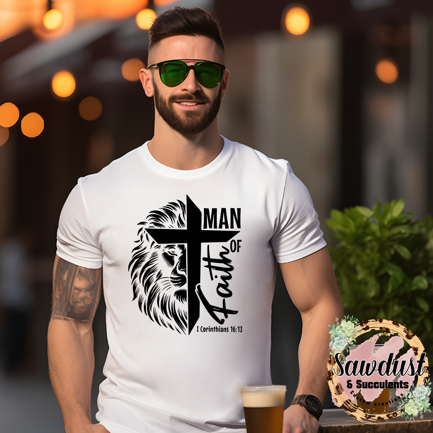 Man Of Faith Graphic Tee