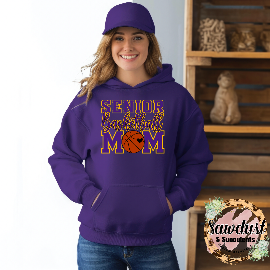 Senior Basketball Mom Granbury Pirates Spirit Wear