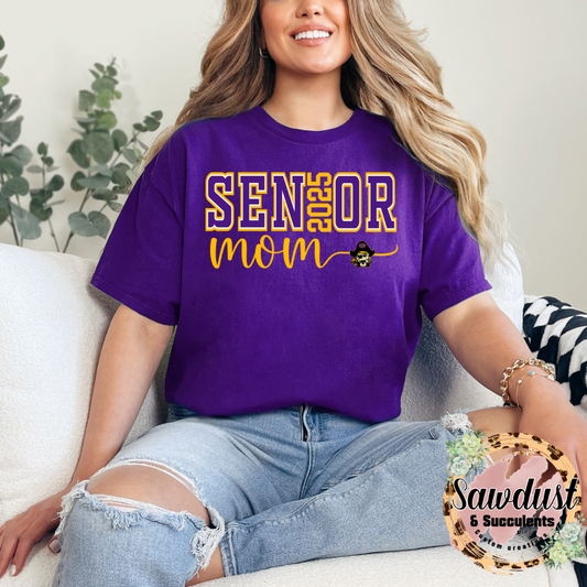 Senior Mom 2025 Granbury Pirates Spirit Wear