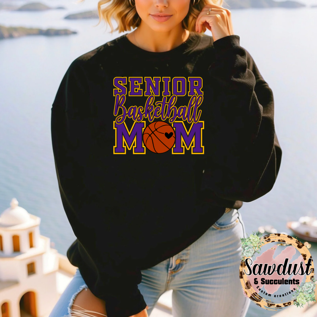 Senior Basketball Mom Granbury Pirates Spirit Wear