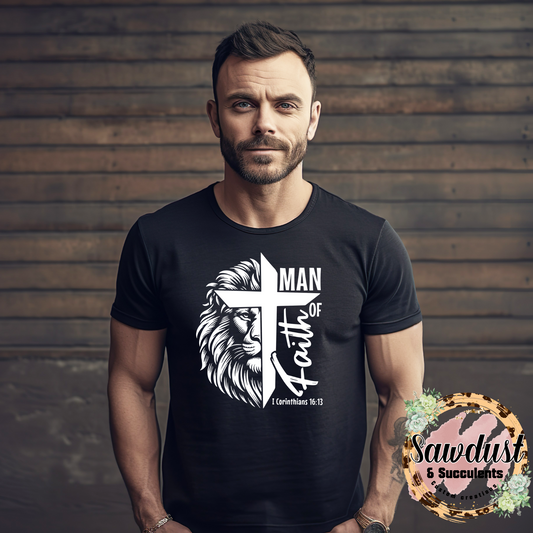 Man Of Faith Graphic Tee