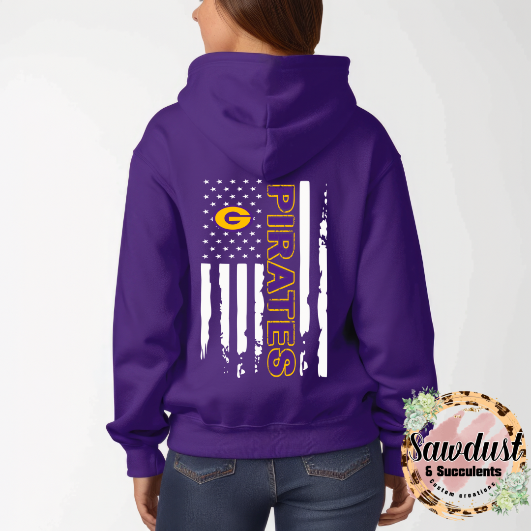 Granbury Pirates Flag Spirit Wear