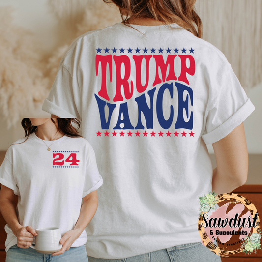 24 Trump Vance Graphic Tee