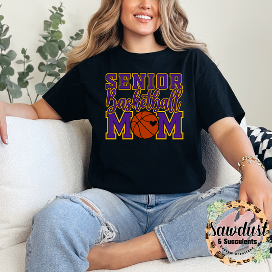 Senior Basketball Mom Granbury Pirates Spirit Wear